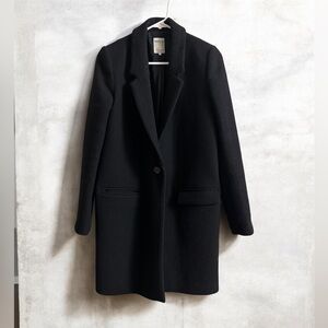Zara Black Women's Blazer Coat